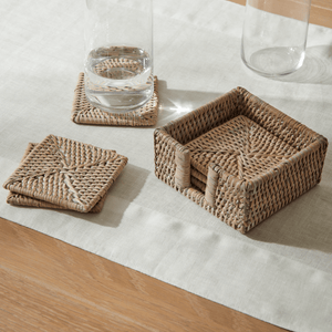 Neptune Tabletop Accessories Ashcroft Square Coasters, Set of 6