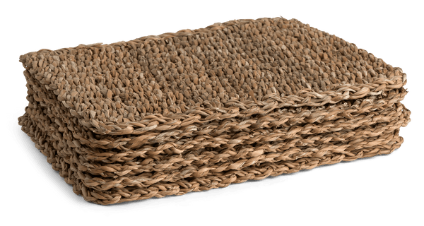 Neptune Tabletop Accessories Default Maya Rectangular Woven Placemats, Set of 6