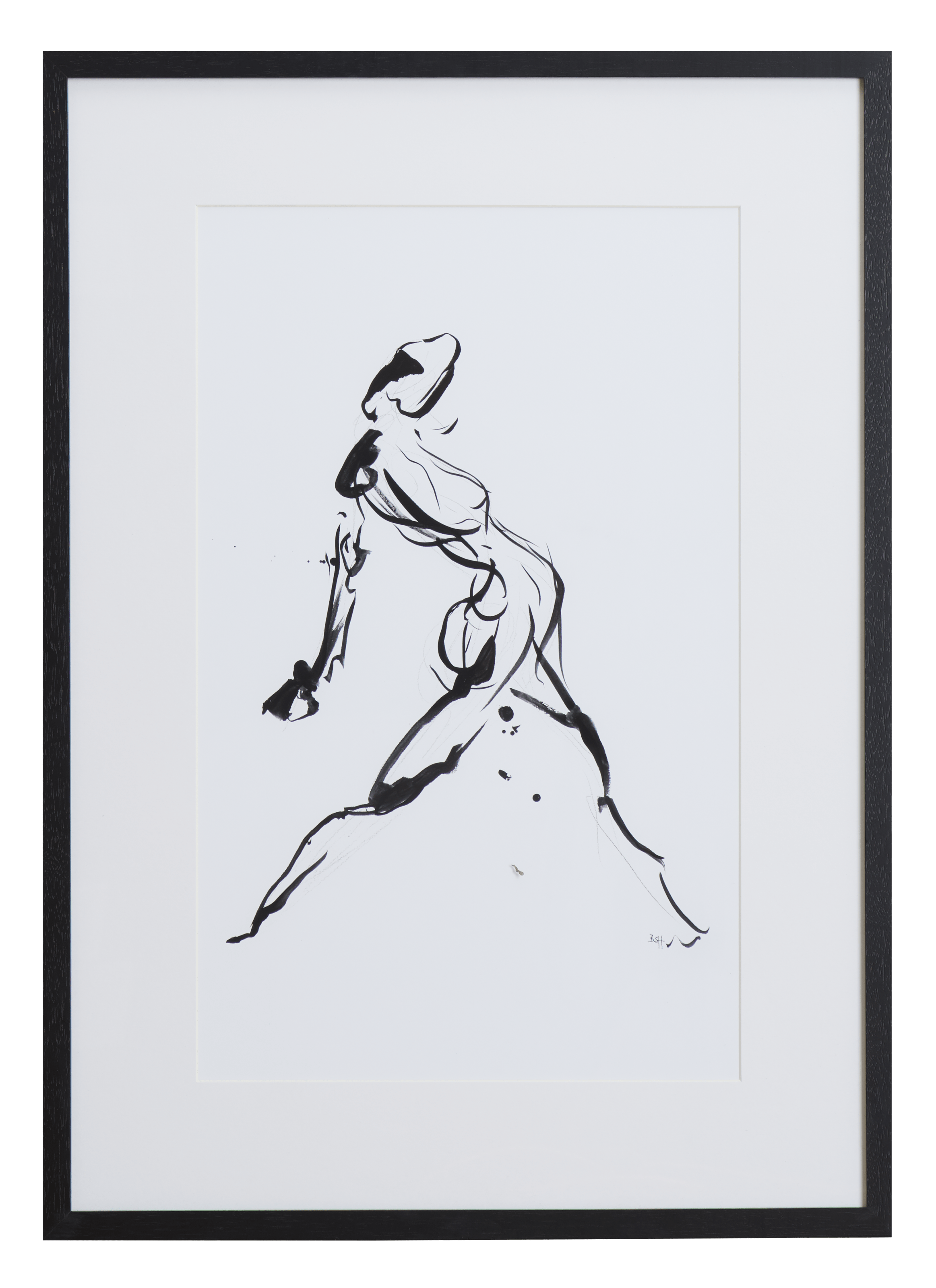 Neptune Wall Art Sketch Dancer