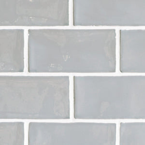 Neptune Wall & Floor Covering 7.5x15cm / Fog Meldon tiles