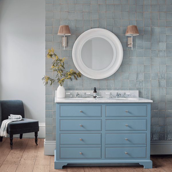 Neptune Wall & Floor Covering Flax Blue Barbury Tiles
