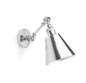 Neptune Wall Lights Keats Wall Light, Nickel