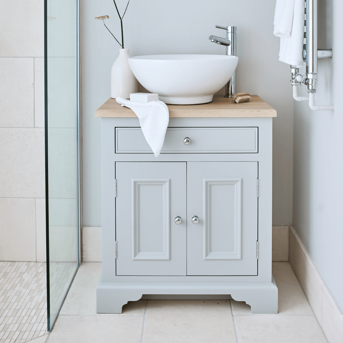 Chichester Countertop Vanity Unit Double Doors 64cm