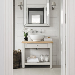 Chichester Countertop Open Washstand