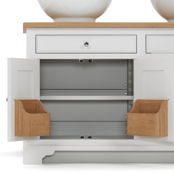 Neptune Washstands Chichester Countertop Double Door Washstand, 1240mm