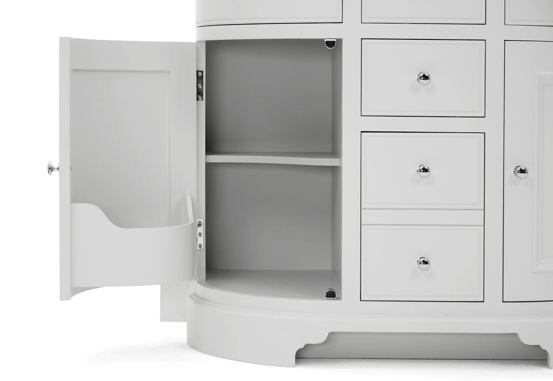 Chichester Curved Vanity Unit, 96cm – Neptune